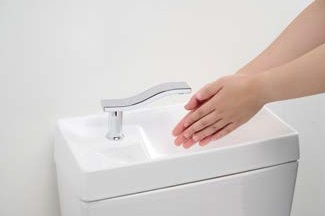 使いやすいさにこだわった手洗部。