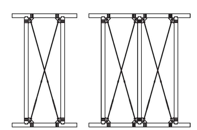 筋かいや構造用合板と併用し壁倍率の加算も可能。（壁倍率5.0倍まで）