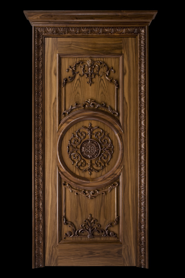 彫刻ドアの詳細