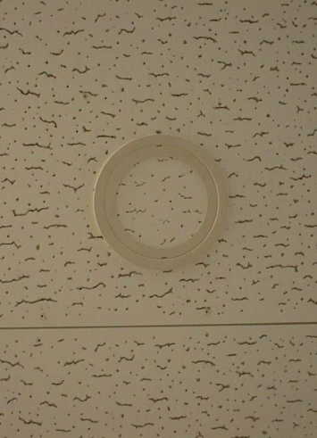 天井取り付け完了。 集団食中毒となるゴキブリやねずみを駆除することで食品衛生上の管理ができる。