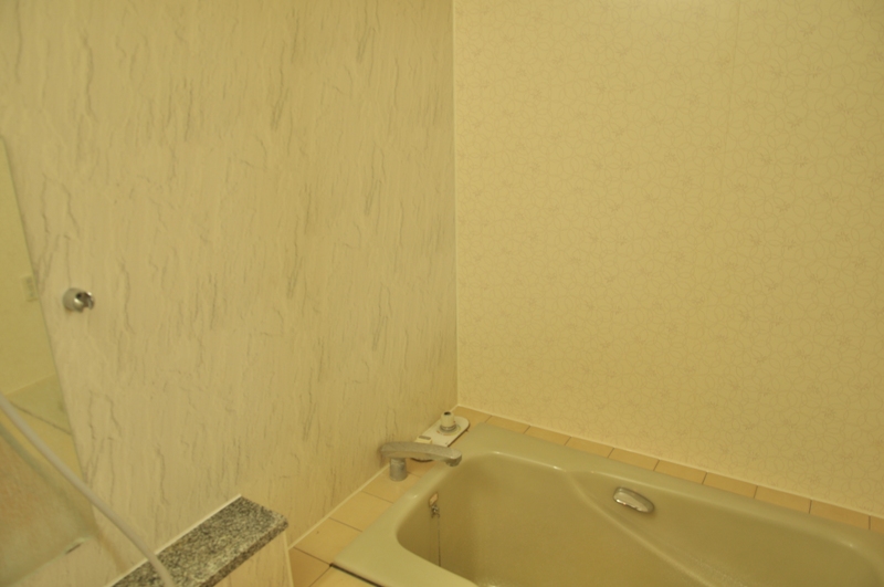 浴室の施工例 色柄：左パネル（SK）