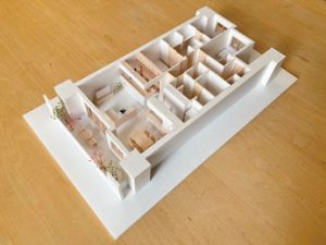 初回提案時の模型