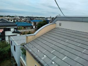 棟違い屋根部分