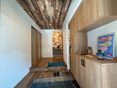 広々と様変わりした玄関2