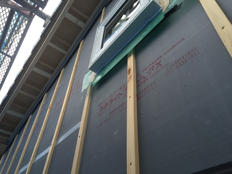 [施工写真]カネライトフォームFX