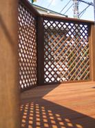 ウリンのラチスフェンス