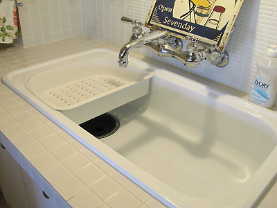 付属の水切り用トレイ