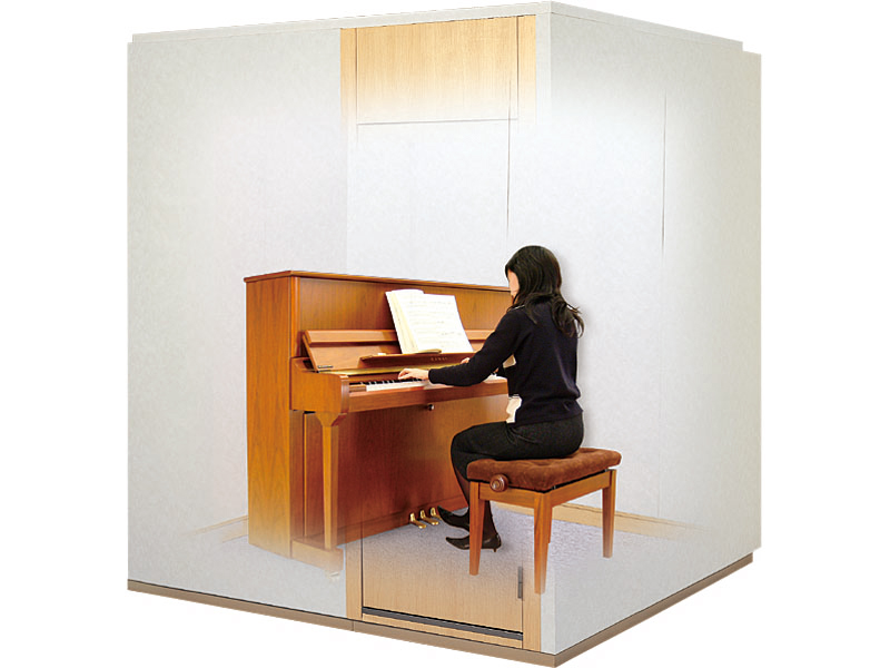 2.0畳タイプ～　アップライトピアノの演奏に適したサイズ。　924,000円～　※写真はHi高さ2,280mm