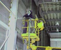 耐火被覆施工状況