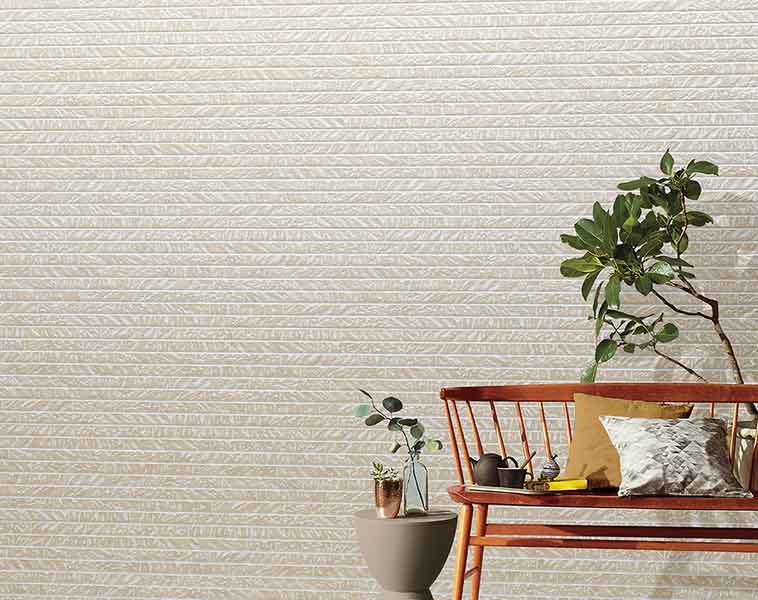 すっきりとした目地と3種類のテクスチャーがツートン塗装により表情を更に際立たせ、アクセントとしても見栄えする仕上がりの「トロワRF」。現代風の外観にさりげない色味をプラスする近似色ツートン塗装。