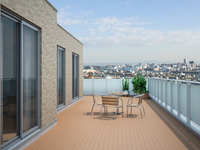 バルコニー専用床材