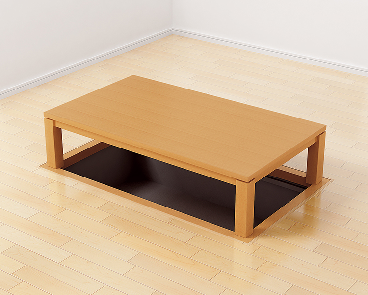 リーフスクウェア3×5尺　〈メープル〉 緻密な肌目と柔らかな色合いが特長。爽やかで清潔感のある空間を演出。