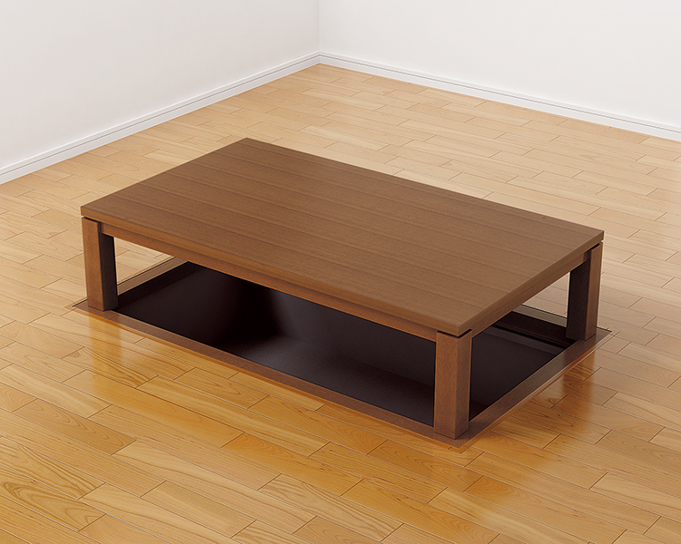 リーフスクウェア3×5尺　〈チェリー〉 チェリーの個性的で明るい色彩が、室内を鮮やかに彩る。