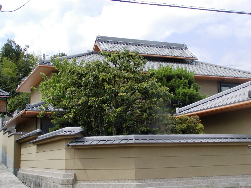 木造戸建て住宅軒裏天井