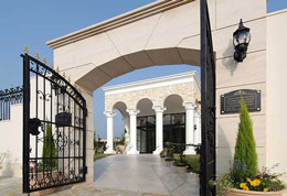 ファサードへのアクセントに