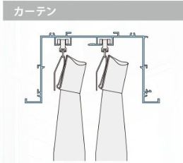 カーテンボックス　その他種類もご用意