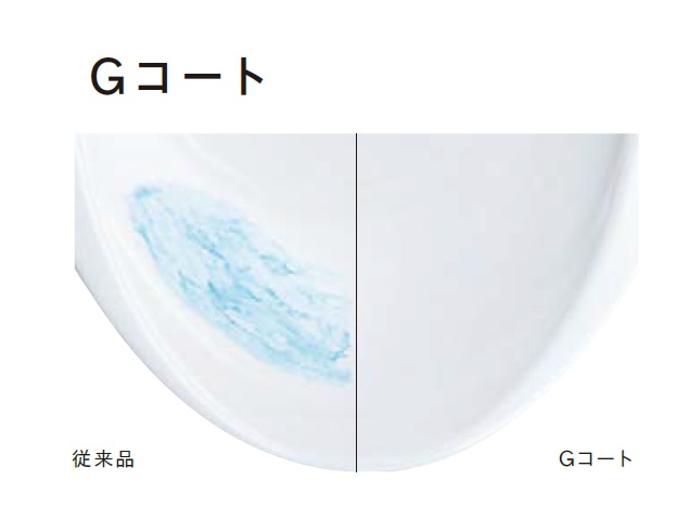 汚れがつきにくいGコート採用。