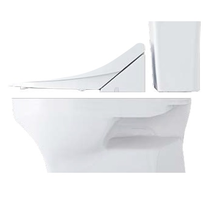 便器・タンク・便座が分かれたメンテナンス性に優れるサスティナブルデザイン。