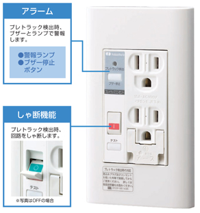 プレトラックコンセントの詳細