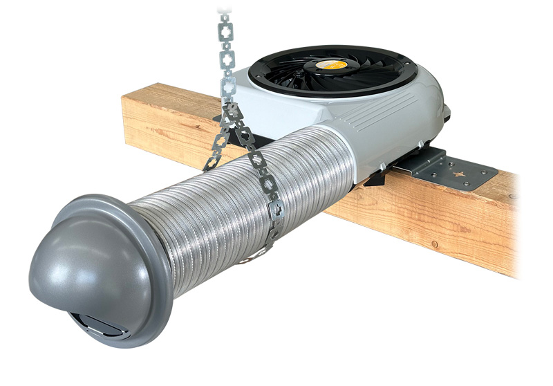 アルミダクト1000～4000（㎜）＋吊りバンド付