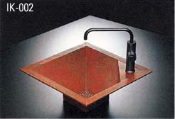 角型手洗器目皿付