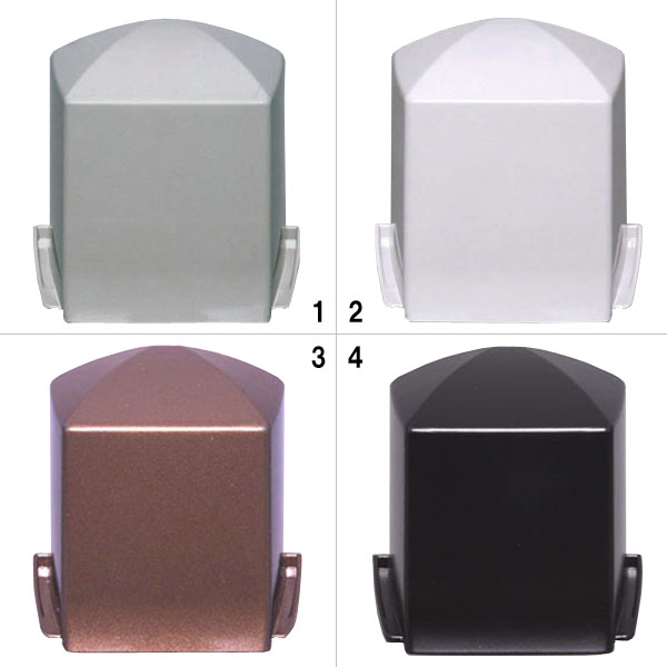 標準色　１・ＣＧ（グレー）　２・ＬＧ（ライトグレー）　３・ＣＳ－５（ブロンズ）　４・ＣＴ（ブラック）