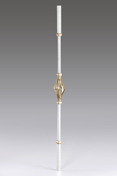 名称：装飾手摺子　品番：１００－ＨＤ－Ａ　寸法：Ｈ１０００～７８０×Ｄφ７０