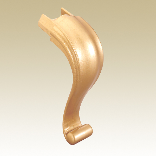 名称：笠木スタートキャップ　品番：Ｔ－１００８　寸法：Ｗ６０×Ｈ１５５×Ｄ１１０　適応サッシ：（Ｔ－５）３０×６０