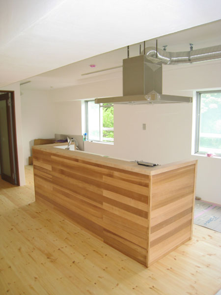 スイス漆喰カルクウォールを使ったリフォーム事例　施工：ミワランド