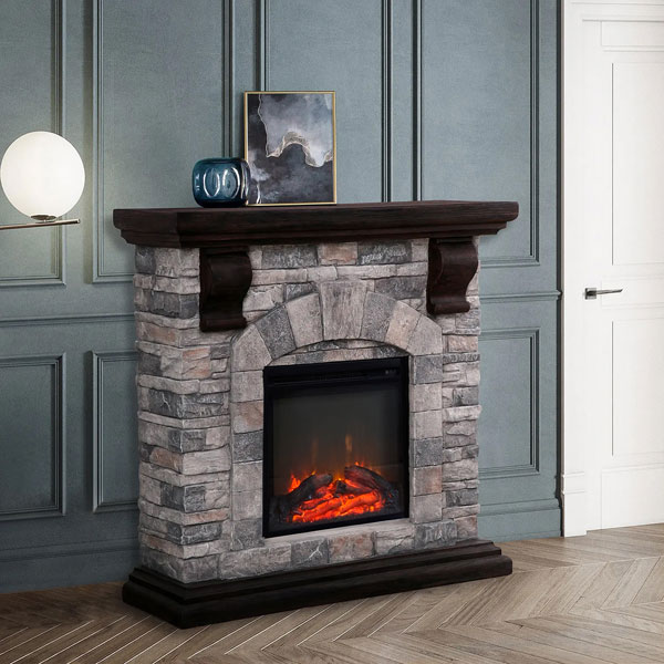 ビルトイン＆ウォールマウント電気式暖炉本体ウィックソンプリズム