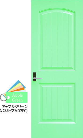 エコ塗装による塗装仕上げ。