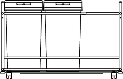 JE2 サイズ／幅711×奥行365×高さ457mm