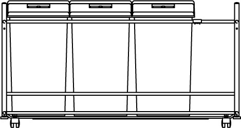 JE3 サイズ／幅861×奥行365×高さ457mm