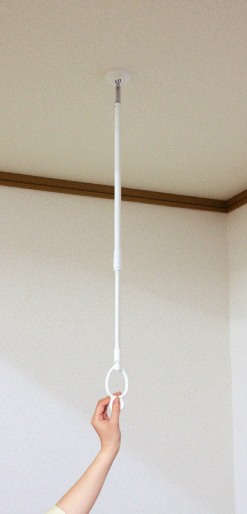 ワンタッチで着脱