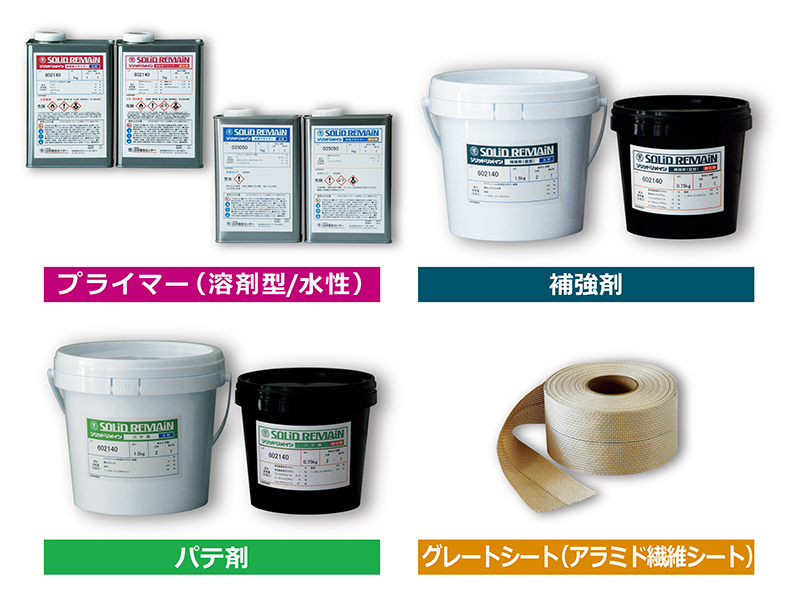 ソリッドリメイン製品各種