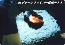 燃焼テストの様子