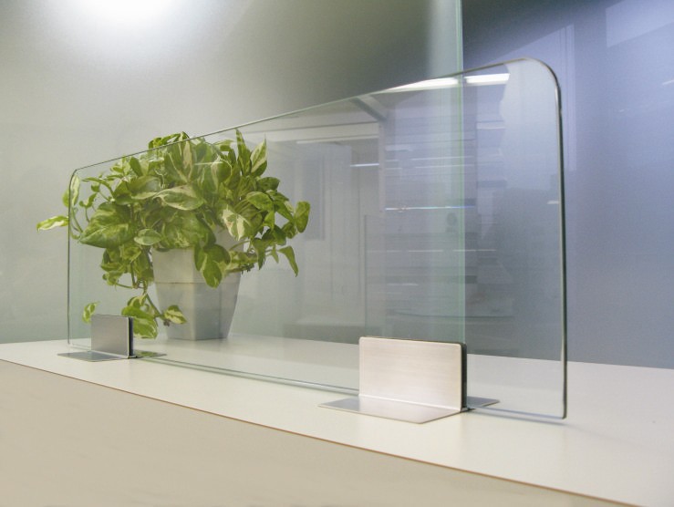 スタンド式キッチンスクリーン