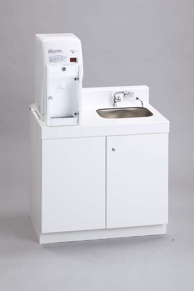 「Combi 調乳用温水器CH22-3」とシンクの勝手違いの「Combi 調乳用温水器CH22-4」も用意。