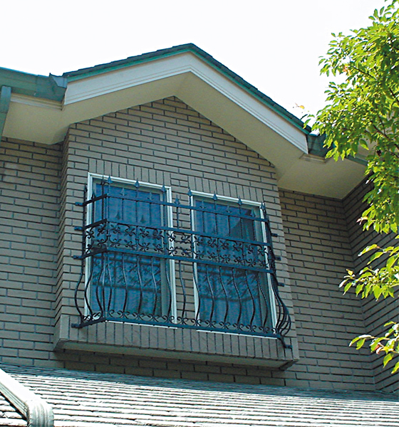 ロートアイアン面格子の詳細