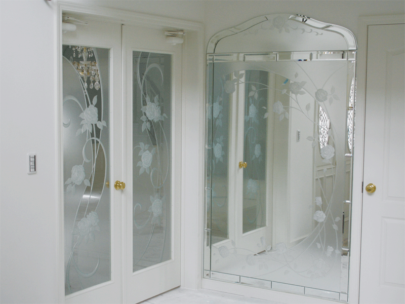 エッチングガラス