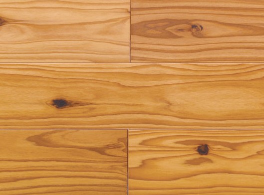 プレスウッド 無垢タイプ (杉圧縮フローリング)