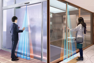 自動ドアセンサー/[非接触] 光線タッチセンサ HA-T401/HA-T520