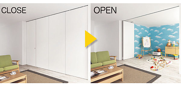 FDPN40型 フラットパーティション