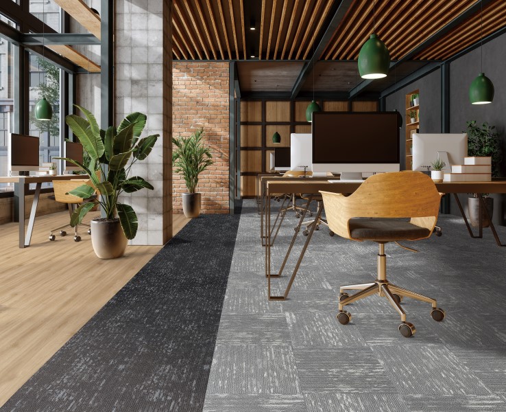 幅広いフロアデザインを可能にする色・柄が充実。
TG3711/TG3712/
SOAC812（エミネンスOAタイル）
