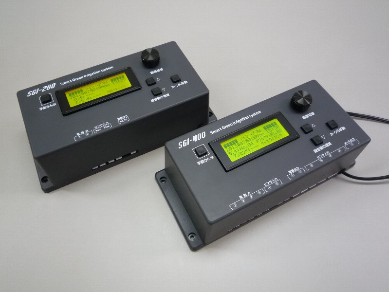 コントローラSGI-200（標準タイプ）＝2系統 コントローラSGI-400（多機能タイプ）＝4系統（最大8系統、AC・DC切替可）