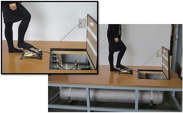 家庭の水道管とタンクがつながっているため、断水発生時にフットポンプ等を使って加圧することによって普段と同じように蛇口をひねれば水が出る。