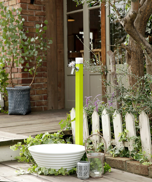 デザイン不凍水栓柱 アイスルージュ