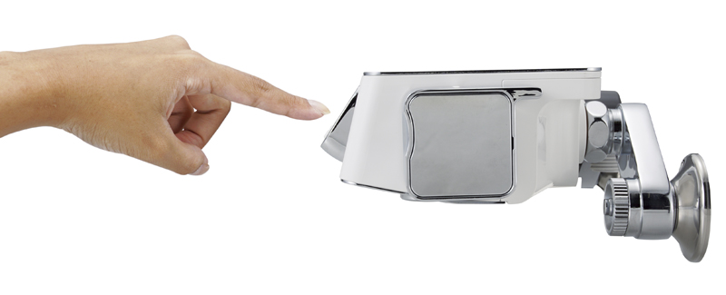 押しやすいボタン角度