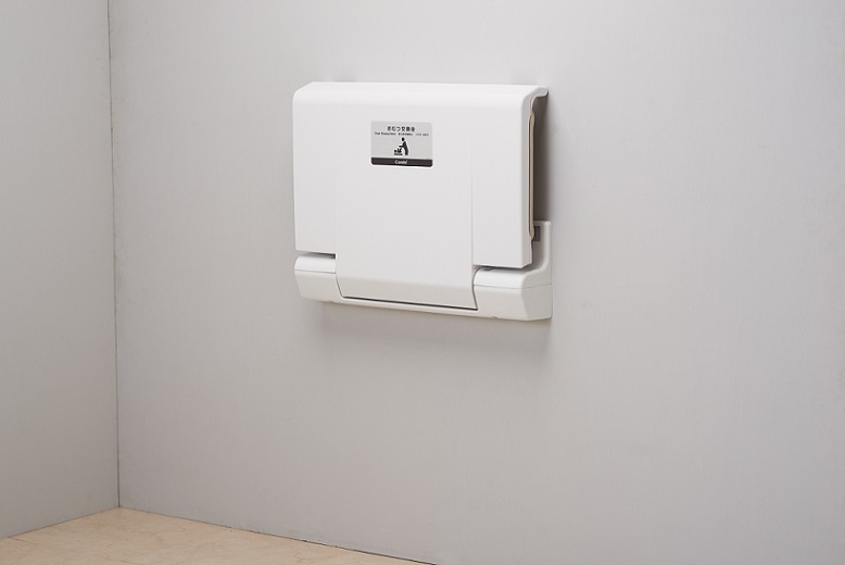 床掃除がしやすい壁固定タイプ。
※コンクリート壁、または補強壁（鉄板他）専用