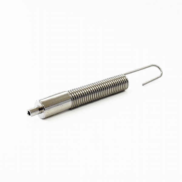 面倒なカシメ作業が不要。初めてでも簡単に設置することができる。
